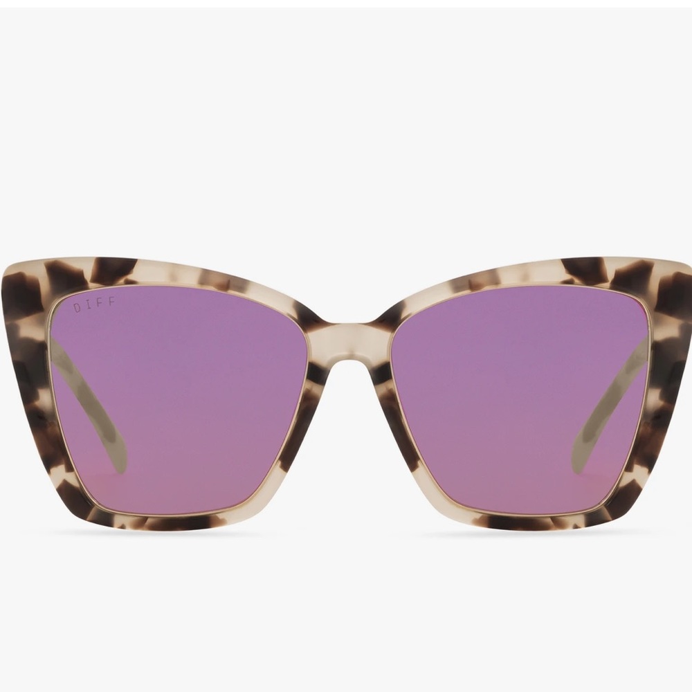 Diff Eyewear Becky IV / Mirror Pink / NWT